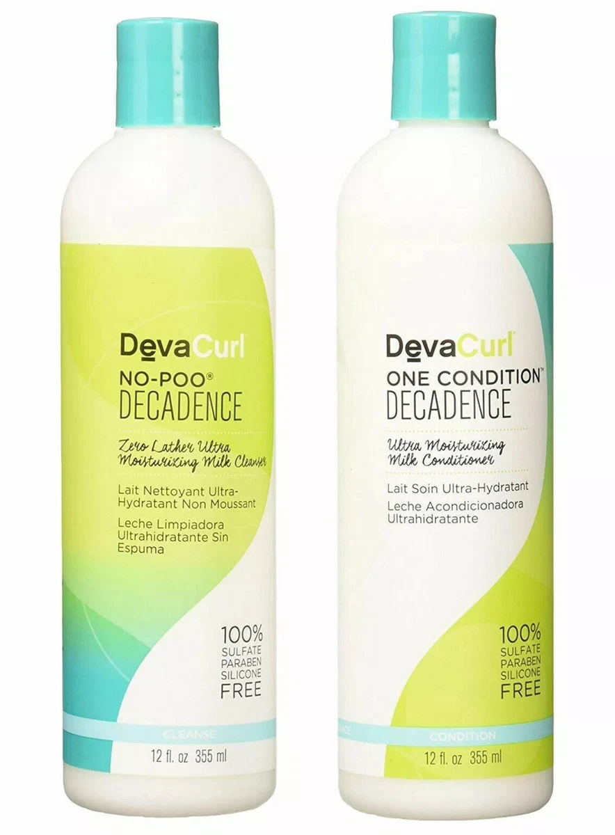 Deva curl liter shampoo/conditioner & free gift DevaCurl No-Poo ORIGINAL Zero-Lather Cleanser & One  main image 4