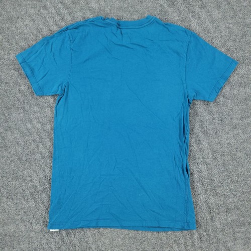 Vans Shirt Herren Small Blau Flamingo Grafik Tasche Tee Rundhals Kurzarm - Bild 6 von 10