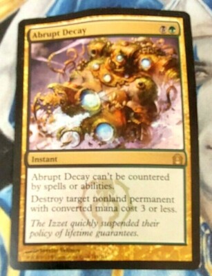 【MTG】突然の衰微/Abrupt Decay ロシア語 ４枚セット ミントモール / MINT GAMES MTG(東日本橋) / 【TSR】【JPN