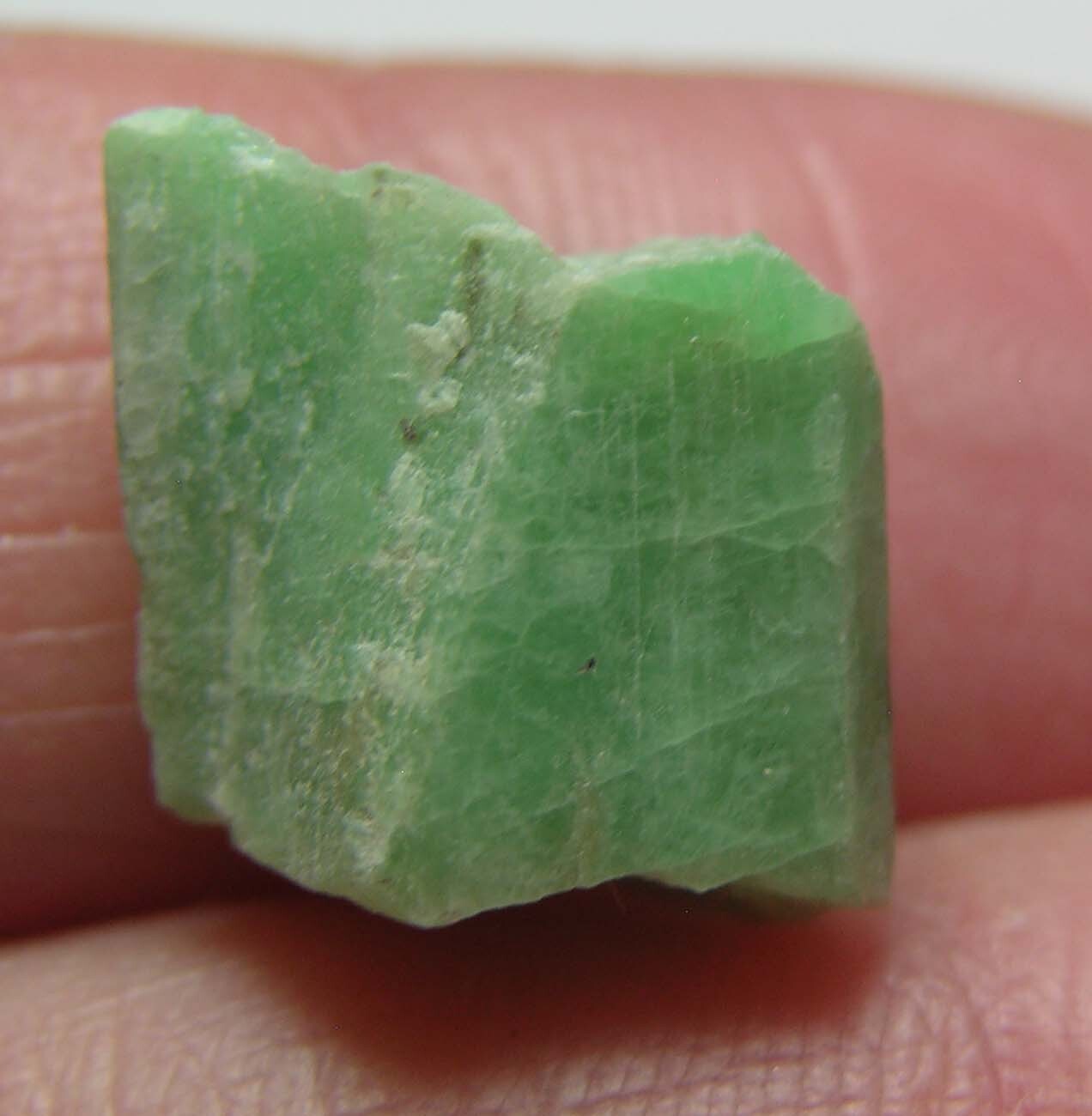 7.60ct Natural Ha Giang Vietnam Emerald Crystal Specimen 1.50g 12mm