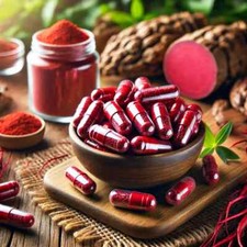 MACA ROSSA  certificata BIO Qualità Top Vegan OK  1000 capsule
