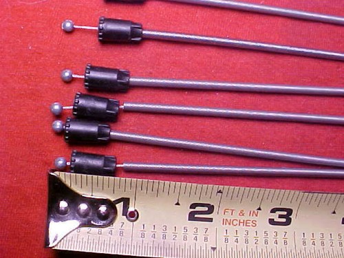10 Vintage Shimano Road Bike Touring Bicycle CI Deck Cables - Picture 2 of 11