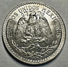 Mexico - 1945 MO 50c KM#447 in Blast White CH BU