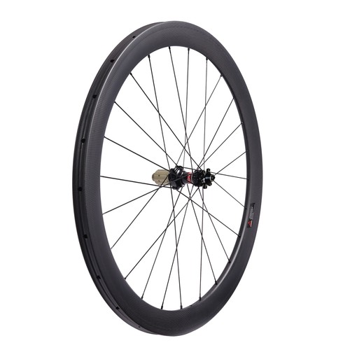 700C Disc Brake Cyclocross Bike Carbon Wheelset U Shape Thru Axle QR Hub - Picture 4 of 16
