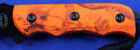 Frost Cutlery Ridge Runner Skinner 9" Bowie Knife Orange Camouflage 18-4510CA — photo 4