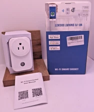 Wi FI Smart Socket Go Smart Plug SWA1 Energy Saving TWO 2 Packs NEW