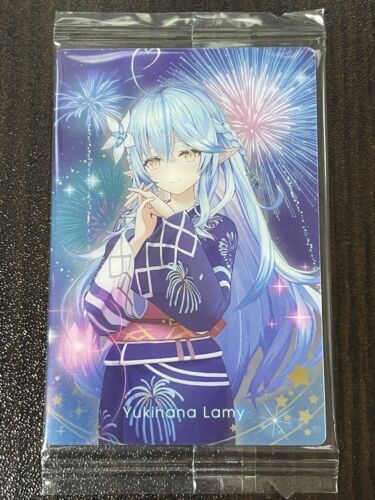 Yukihana Lamy Hololive Wafer Metallic plastic card Vol.3 No.27 BANDAI - Picture 1 of 11
