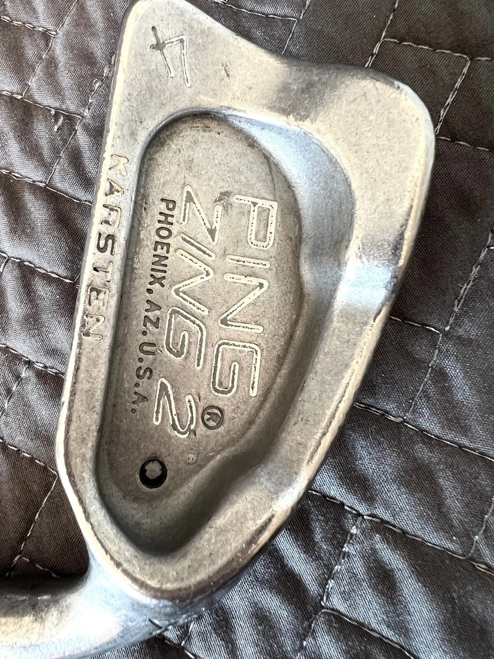 Ping Zing 2 Iron PARTIAL Set Black Dot 4, 5, 6, 7 (4 clubs) Steel JZ Shaft RH - Image 4 of 4