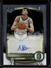 2025-26 Bowman Nate Bittle Chrome Auto Autograph 1st Prospect #CPA-NI Ducks