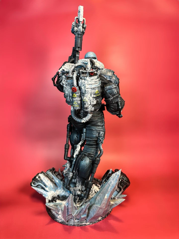 DC Comics Mr. Estatua Personalizada Batman Villano Freeze Escala 1:6 (Leer Desc.) Foto 2 de 4