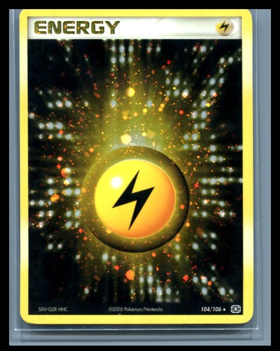 Pokemon-Lightning Energy-104/106-LP-EX Emerald