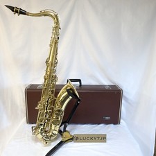 YAMAHA YTS-32 Tenor Saxophone Purple Logo Japan Hard Case Serial 020300