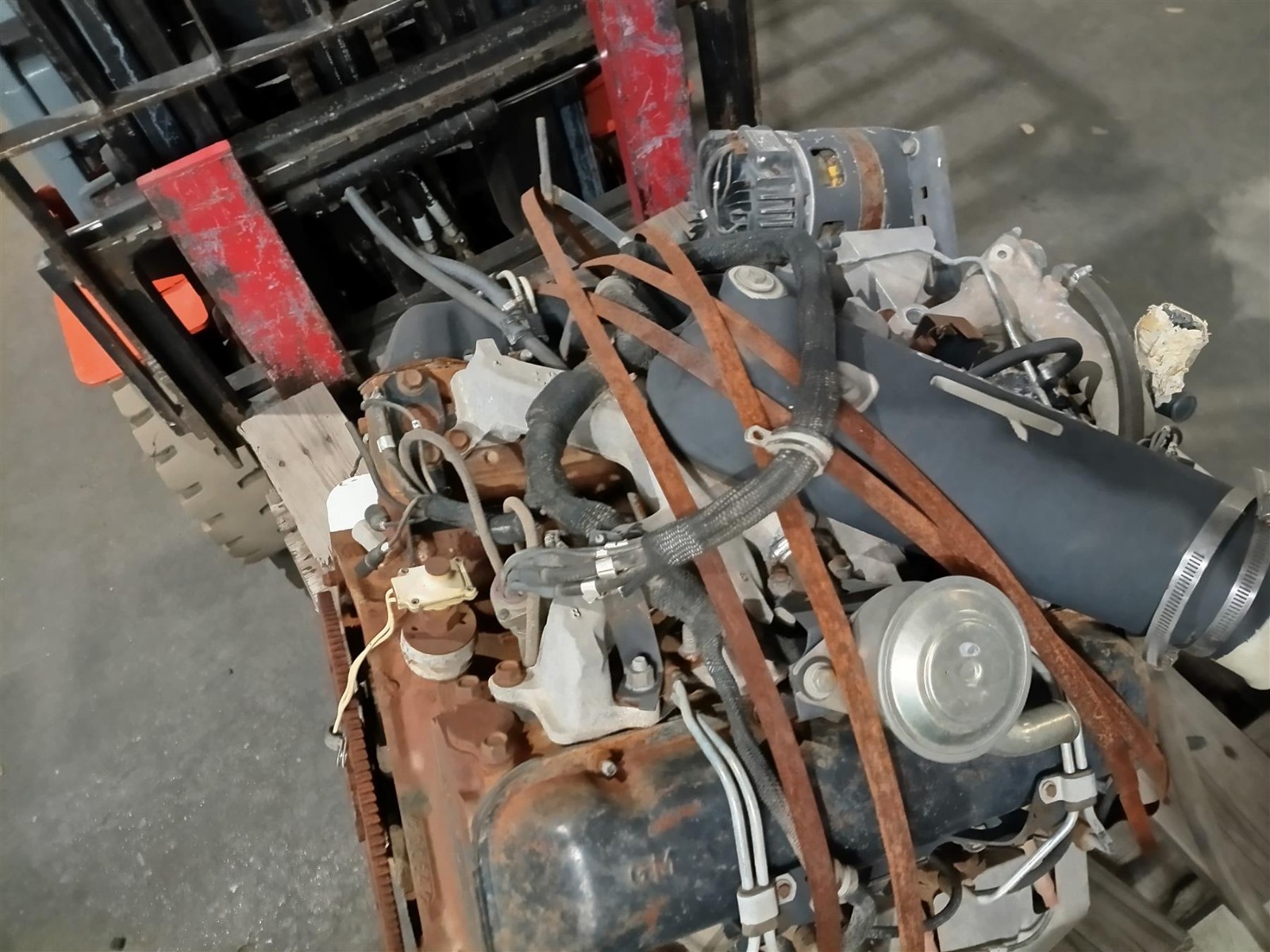 GM 6.2L V8 Diesel Engine Humvee HMMWV Military Surplus Pull - For Parts ...