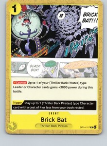 Brick Bat OP14-117 The Azure Sea's Seven Uncommon