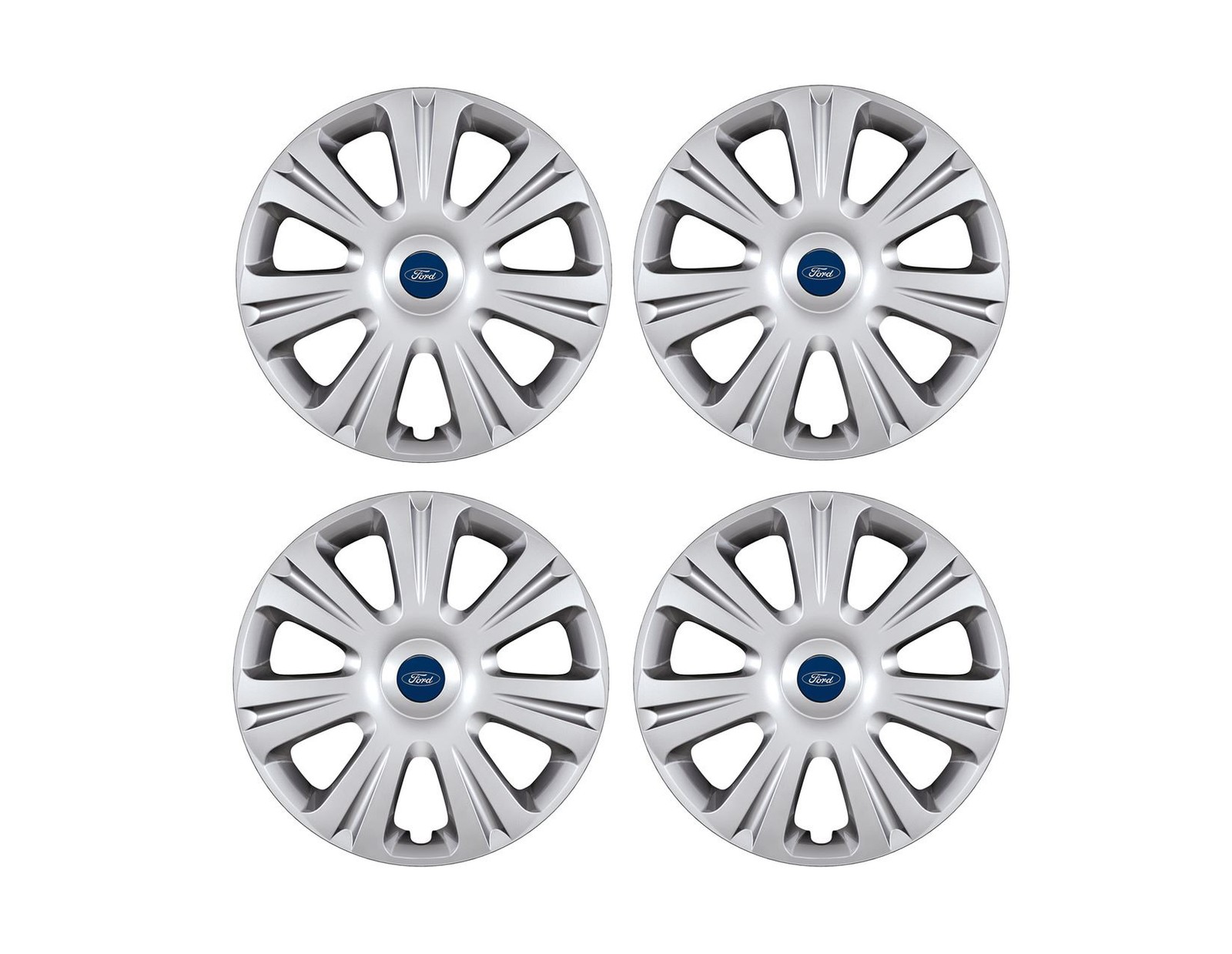Kit enjoliveurs 16" Ford Kuga à 7x2 rayons avec fixation renforcée