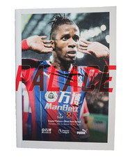 Crystal Palace V West Ham 26/12/2019 Premier League Programme