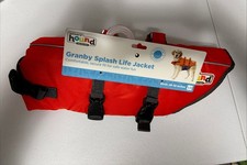Outward Hound Granby Splash Dog Life Jacket Large 28-32 inch Girth Reflective