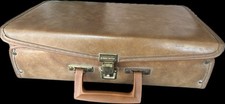 Vintage Cassette Tape Carry Briefcase To Hold 24 Cassettes