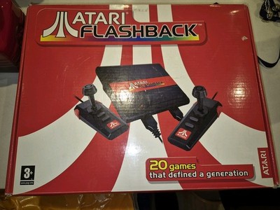 Atari Flashback Spielkonsole mit 20 Spielen Retro Gaming
