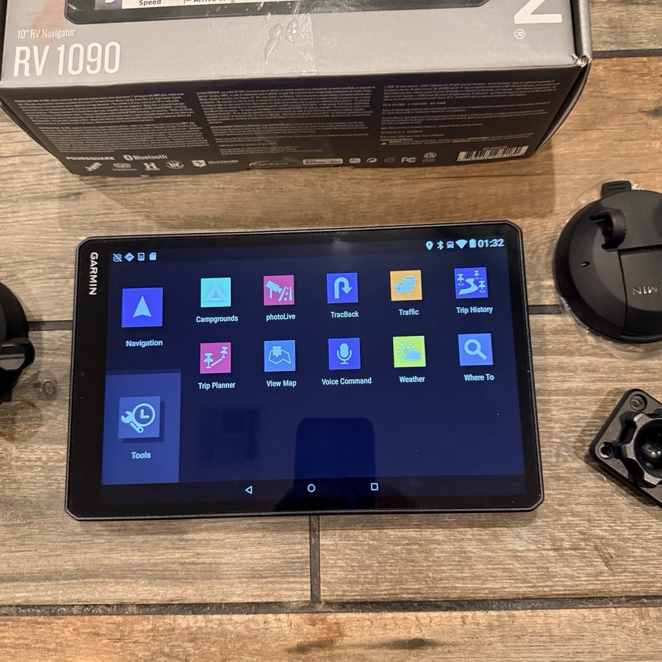 Garmin RV 1090 10" RV GPS Navigator (TESTED AND WORKING) - Image 3 of 4