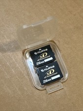 Lot of 2 Fujifilm xD Picture Card 256MB Memory Card Fits Olympus TESTED  