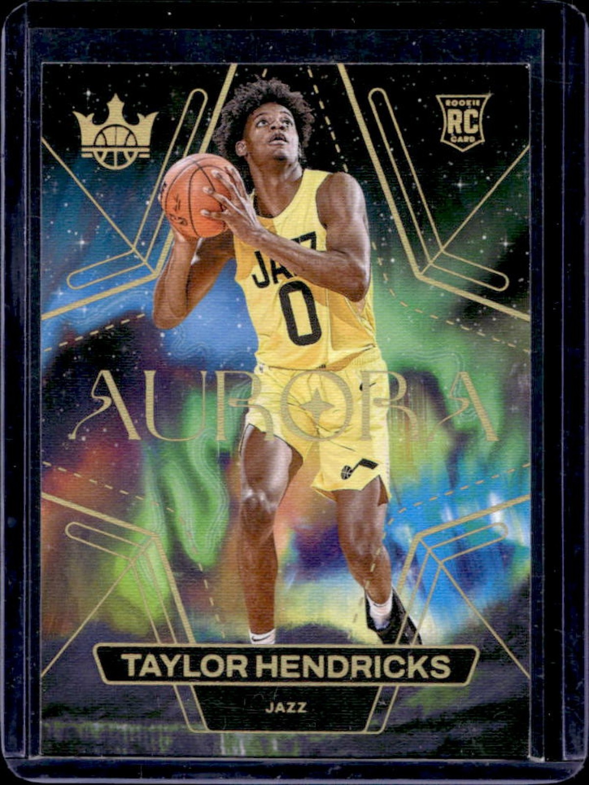 2023-24 Panini Court Kings Taylor Hendricks Aurora RC Rookie #10 Jazz