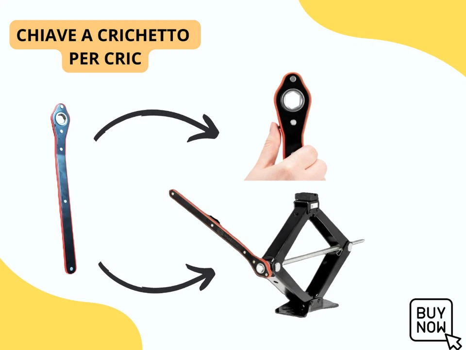 Ruotino di Scorta 17" per RENAULT CAPTUR 5 fori 125/80R17 con Cric 1,5T e Sacca - Immagine 3 di 4