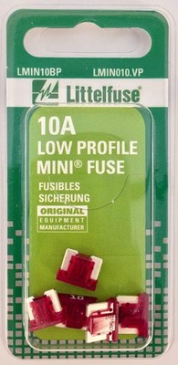 Littelfuse LMIN10 Low Pro Mini 10a Fuse