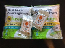 4 New 3.5 Lb Tidy Cat Breez Litter Pellets Active Clean Scent 4 Aurora Pet Wipes