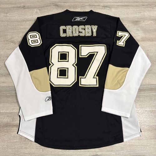 Sidney Crosby Jersey Pittsburgh Penguins Reebok NHL Men's Black XL Premier