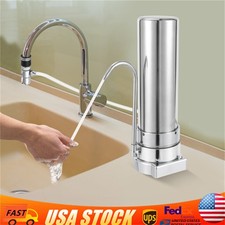 Countertop Filter Water Filtration Filter Sink Drinking System Stainless Steel