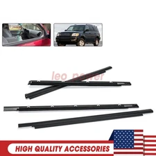 4X Molding Trim Weatherstrip Window Door Belt Seal For 2001-2007 Toyota Sequoia