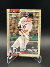 Marketplace image: 2026 Topps Chrome Kerry Carpenter SuperFractor 1/1 #230 Detroit Tigers