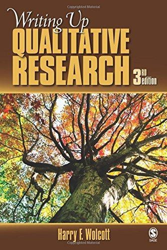 Writing Up Qualitative Research - Wolcott, Harry F.