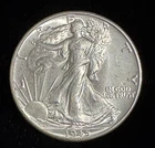 1945 United States Walking Liberty Half Dollar Silver Coin 50C Uncirculated