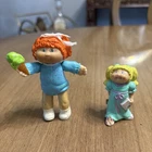 Vintage 1984 Cabbage Patch Kids Mini Dolls Lot of 3 Rare 3.5” PVC And 2.5”