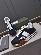 Size 10.5 Tom Ford James Brown Men's shoes black white