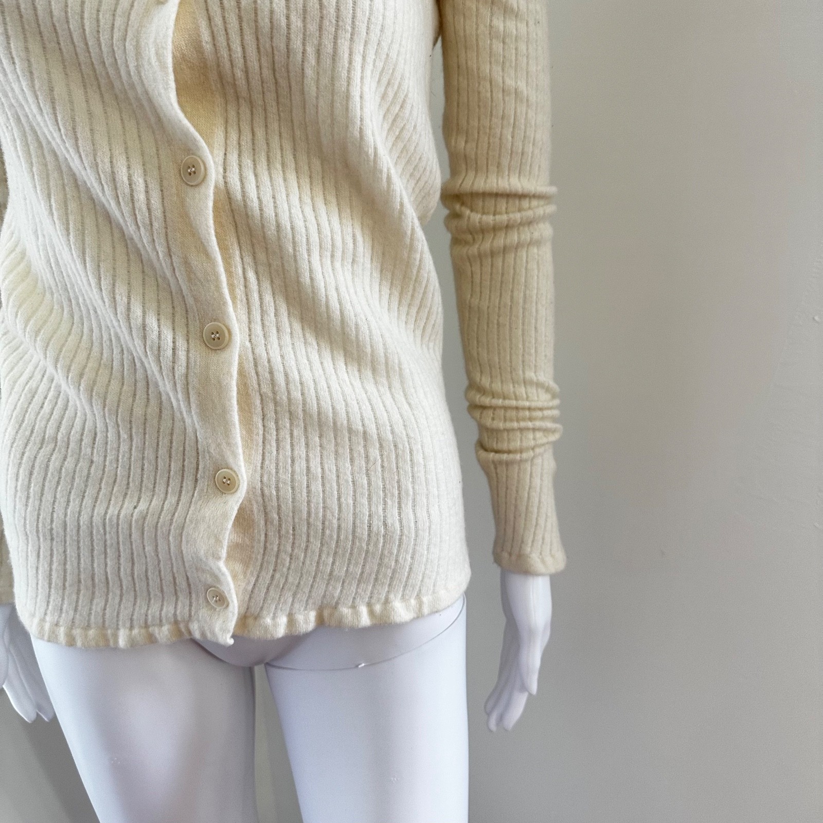 Bite Studios 100% Wool Luxe Button Front Cardigan… - image 4