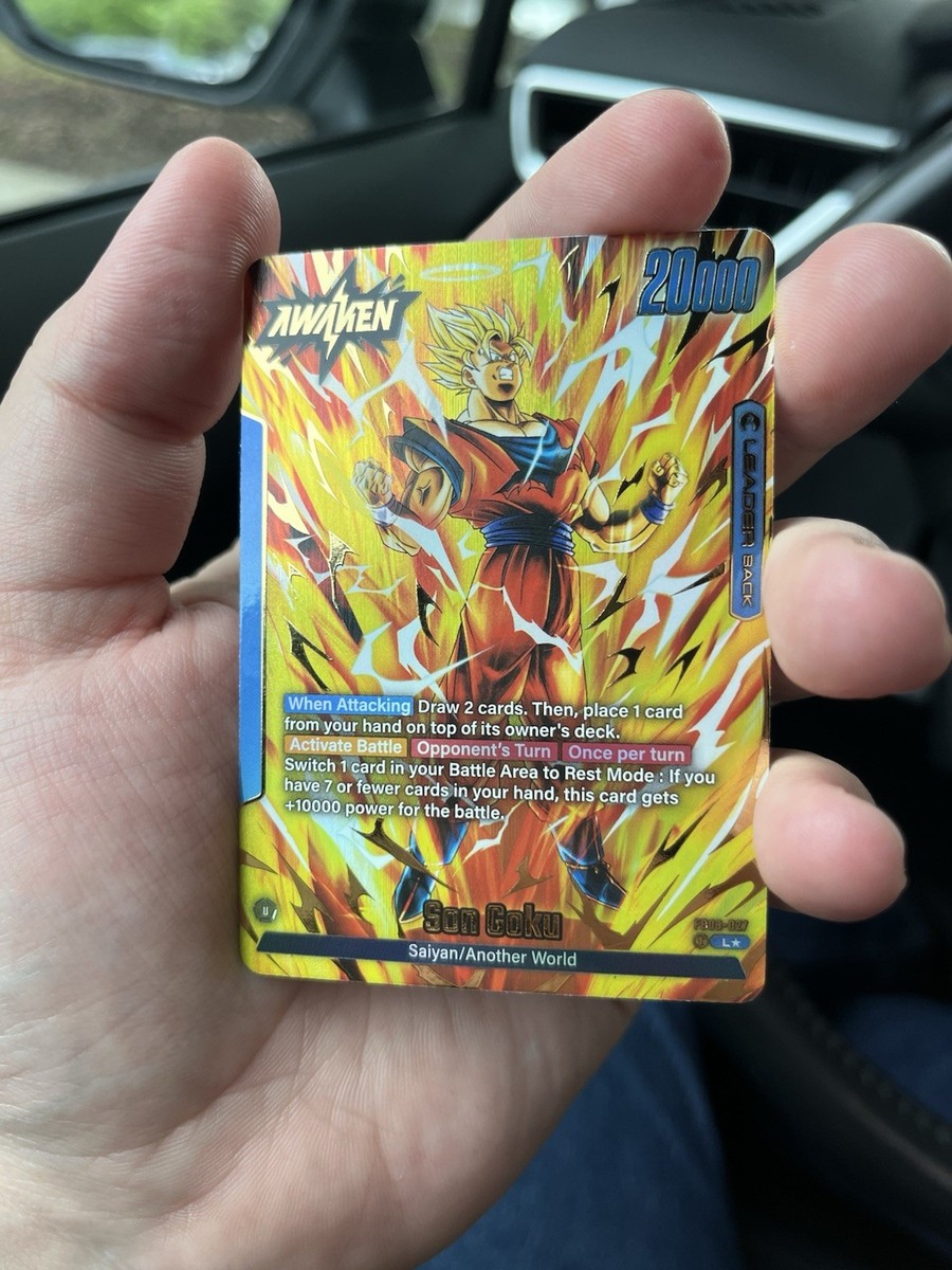 Son Goku (Alt Art) FB03-027 Dbs Fusion World Raging Roar - Pack
