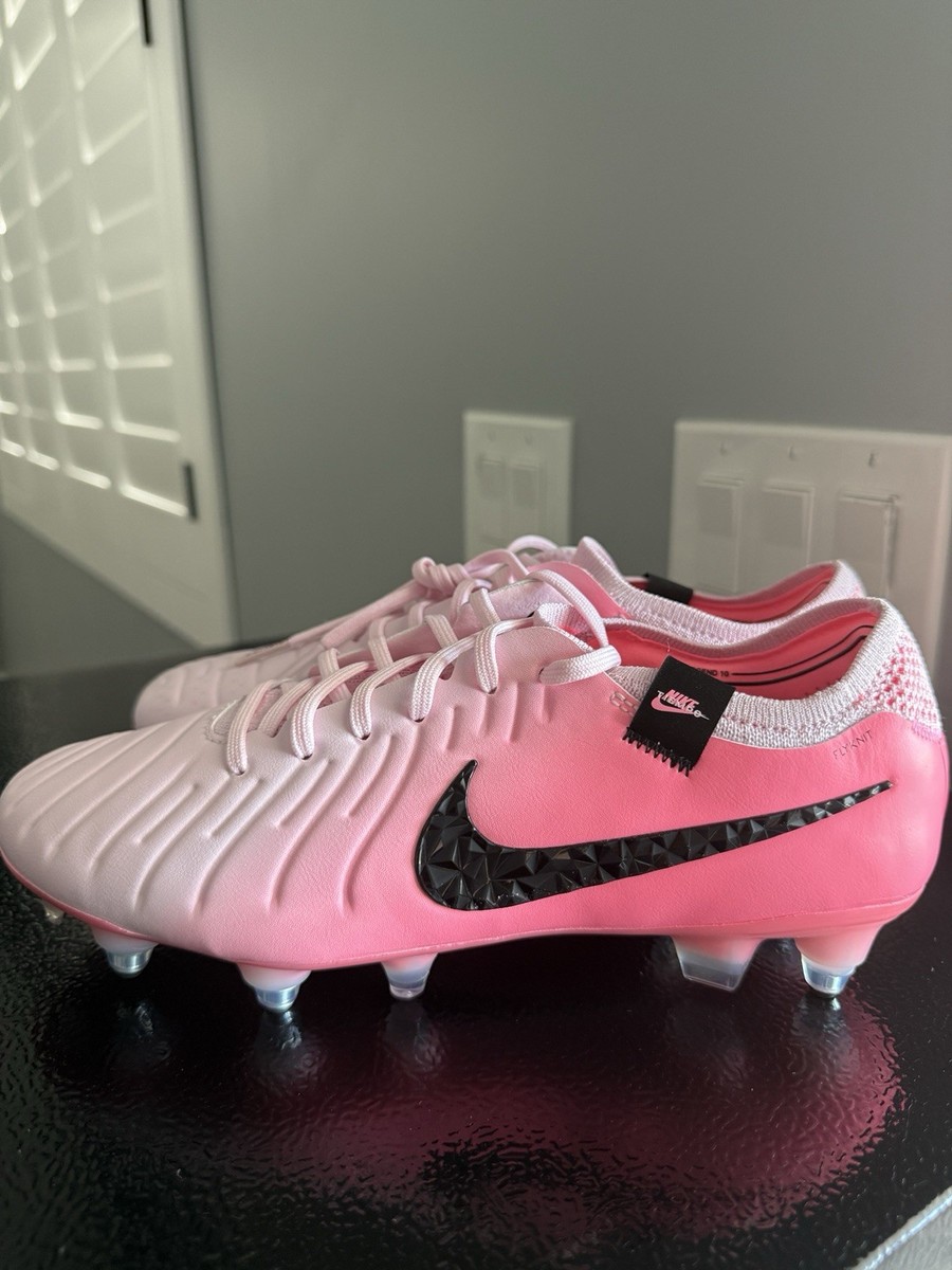 Nike Tiempo Legend 10 Elite SG Pro Anti Clog Pink Foam soccer