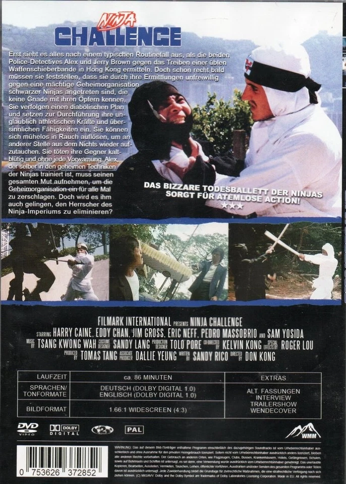 NINJA CHALLENGE - DVD - - Image 2 of 2