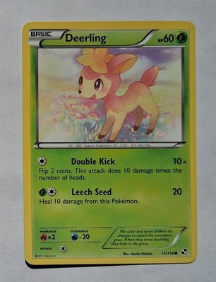 Pokemon - Deerling - Black & White 13/114 - Common - LP