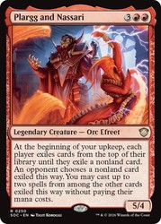 Plargg and Nassari #250 Commander: Secrets of Strixhaven