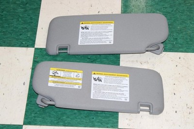 20-24 Explorer Grey Cloth Overhead Roof Pair LH RH Sunvisor Sun Visor Shade OEM