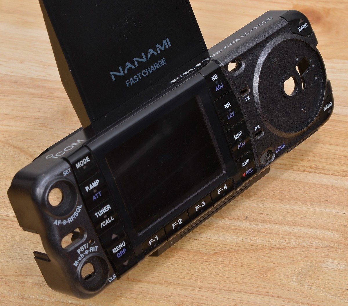 VERY NICE FRONT PANEL: ICOM IC-7000 HF/VHF TRANSCEIVER (READ) | eBay