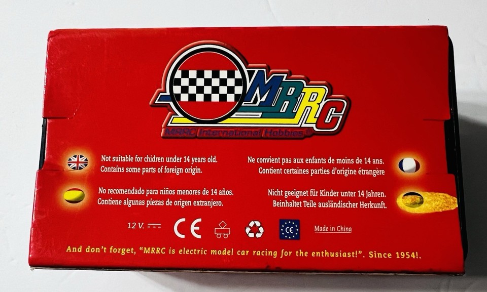 QQ mrrc Slot Car Shelby Cobra 427 S/C #4 Guide Racing Limitée Edition Unboxed