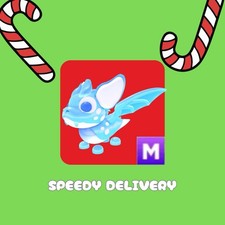 Mega Neon Arctic Dusk Dragon - Adopt Your Pet From Me Christmas event  