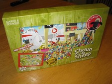 Marks and Spencer jigsaw puzzle board Shaun the sheep