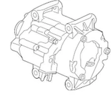 AC COMPRESSOR 2016-2022 HONDA PILOT