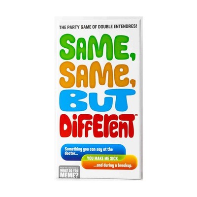What Do You Meme? Card Game Same, Same, But Different Box VG+/EX